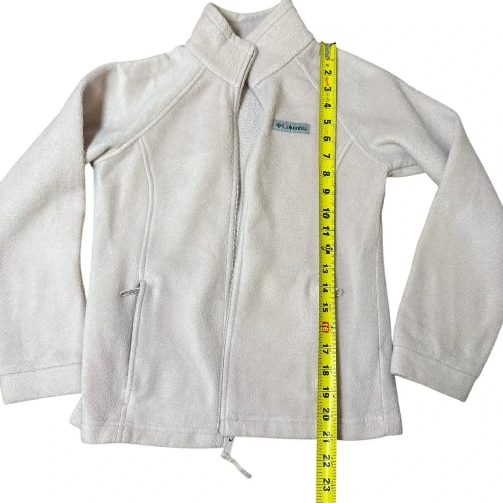 Columbia| Kids / Youth Dusty Pink Fleece Full Zip up Jacket- Size M